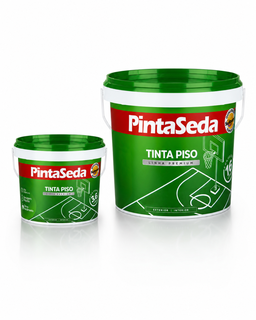 Embalagem PintaSeda Tinta Piso Sedavinil